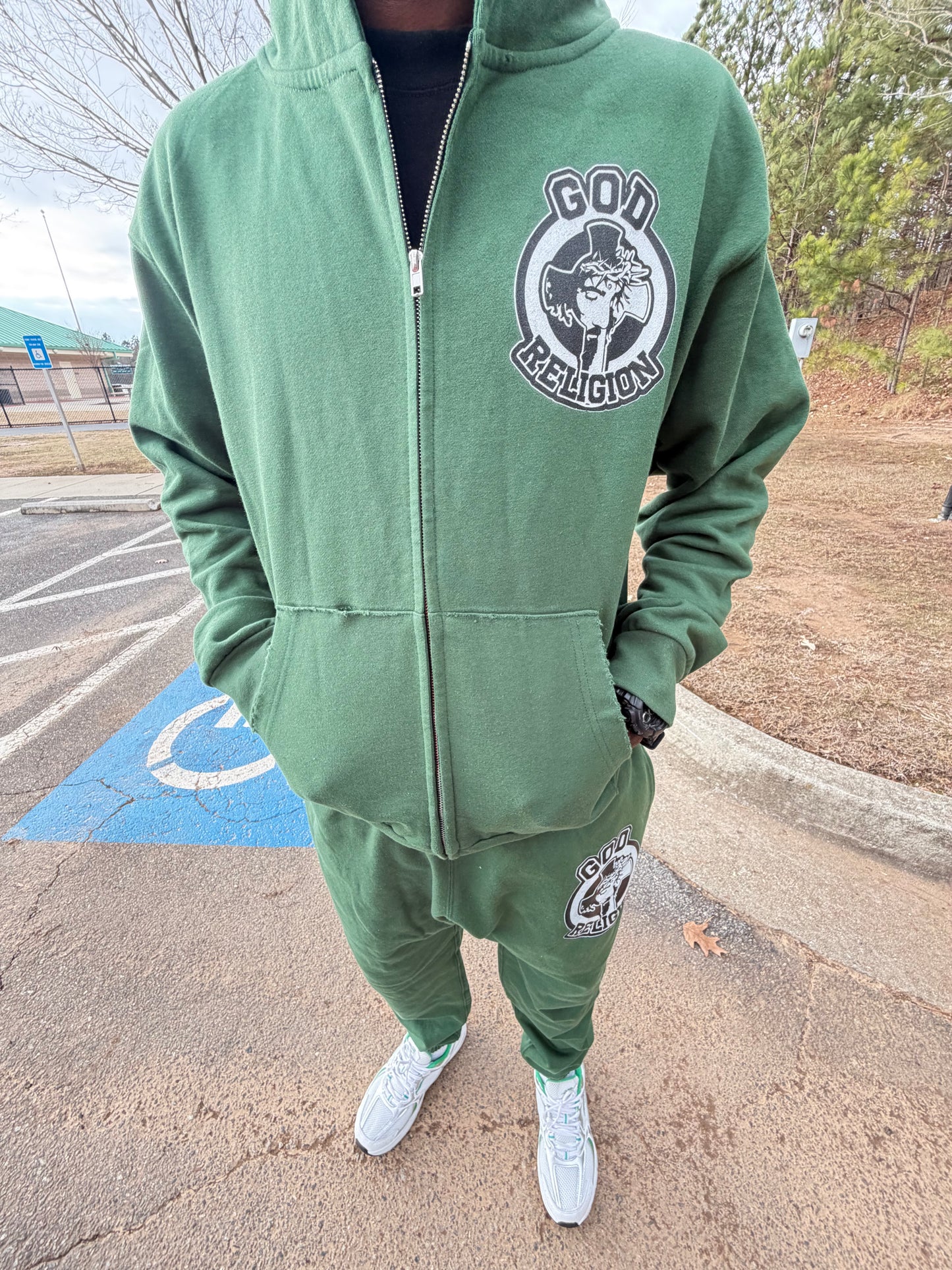 Comfy Distressed Jogger Sets