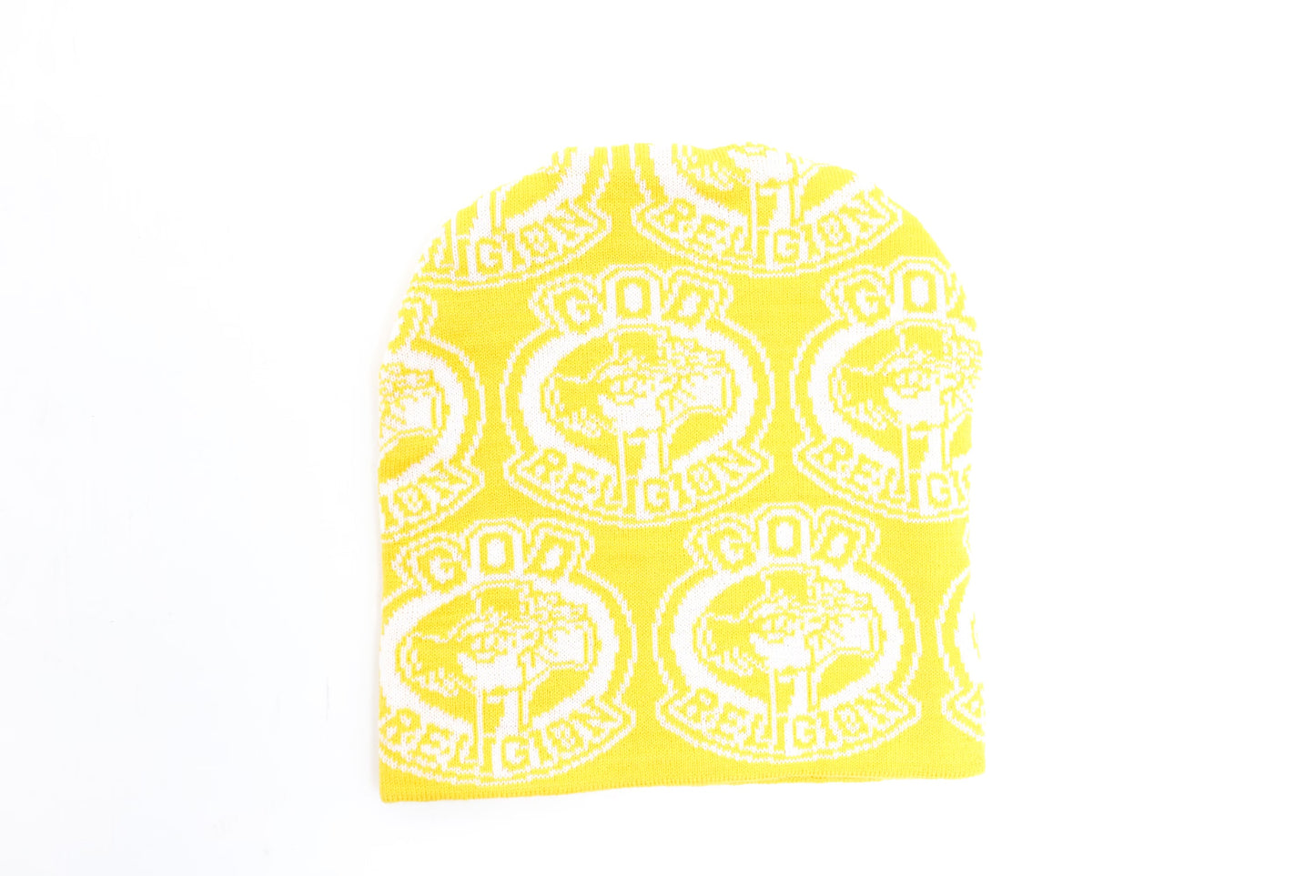 "FAITH" BEANIE – YELLOW