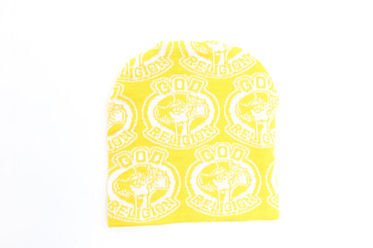 "FAITH" BEANIE – YELLOW