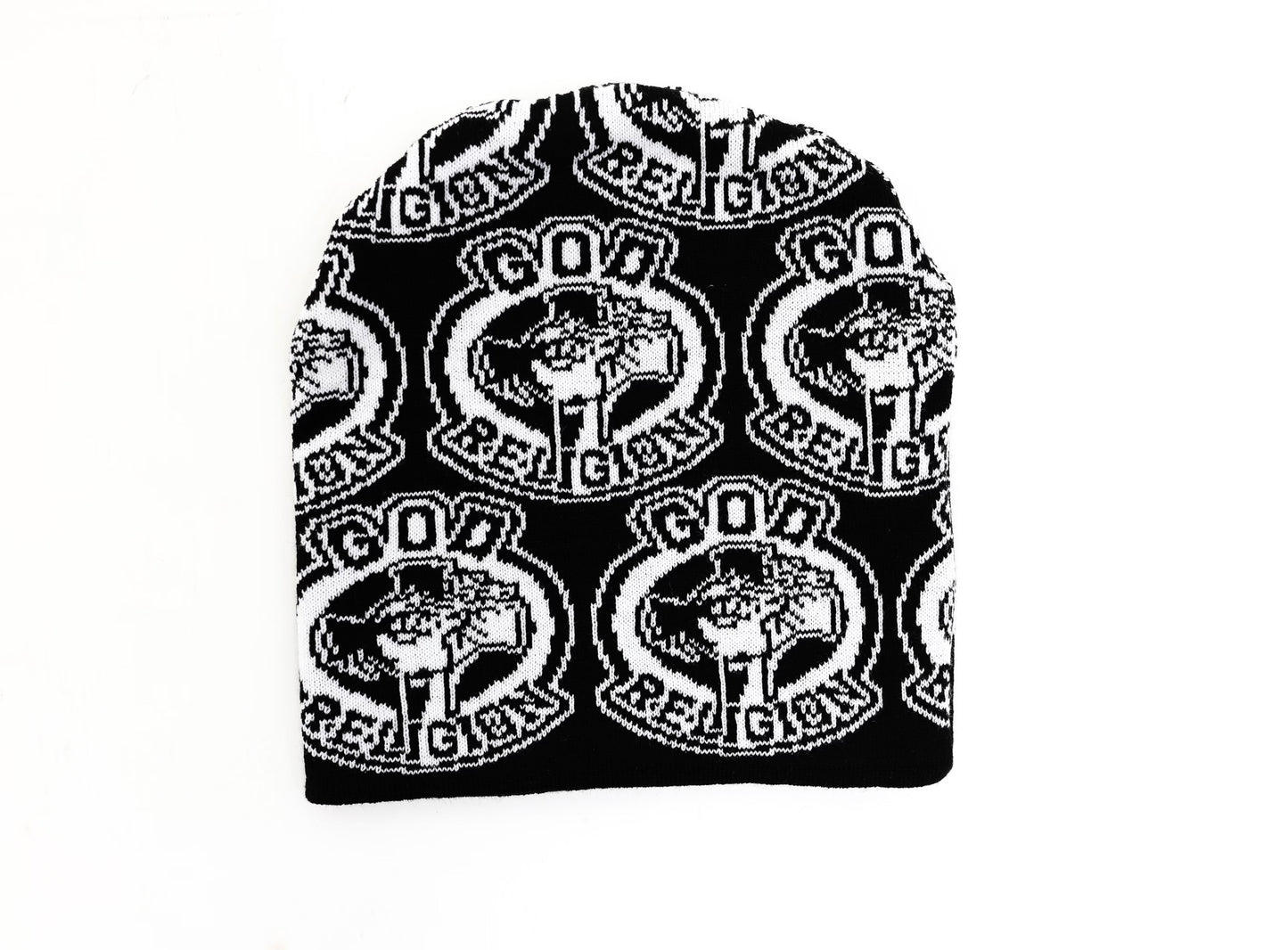 "FAITH" BEANIE – BLACK